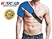 Hot/Cold Therapy SHOULDER Wrap - CE CERTIFIED & FDA APPROVED + 100% MONEY BACK GUARANTEE. Relieve Pain & Soreness + Decrease Swelling! Larger Coverage Area PLUS Convenient Adjustable Wrap!