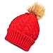 AMA(TM) Mom and Baby Winter Warm Knitted Wool Beanie Cap Hemming Hat