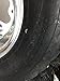 MASSFX Polished Aluminum Rims & Tires Wheels kit Fits Yamaha YFZ350 Banshee 350