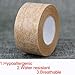 Zehhe 6 Rolls Tan Micropore Tape Breathable Adhesive Gauze Bandage Tape for First-Aid Surgical Incisions Wound Care etc, 1 Inch x 10 Yards, Water Resistant