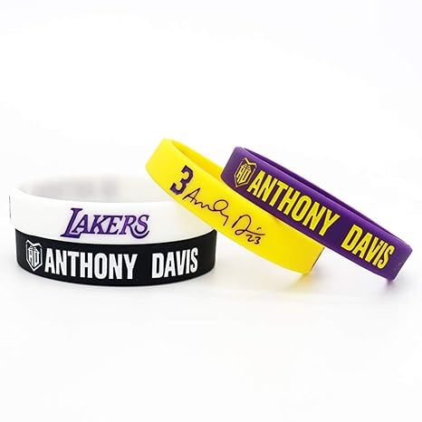 Baloncesto de la NBA Anthony Davis Retrato Pulsera número 23 DE ...