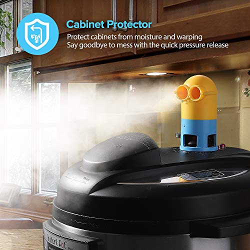 Goldlion Steam Diverter Pressure Release Accessory Compatible with Instant Pot LUX, Ninja Foodi, Cro - //coolthings.us