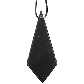 SHUNGITE TOLVU Shungite Necklaces - Various Geometric Shapes Pendants - Authentic Rare Stone
