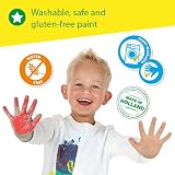 SES Creative My First Fingerprint Paint Art Set Kids 3 Colours 10 Sheets view 5
