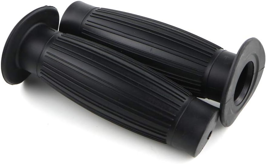 Vintage Rubber (Black) Racer Café for Handlebar, inch
