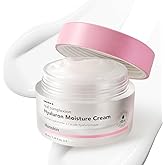 Hanskin Hyaluron Moisture Cream – Korean Hydrating Cream for Glass Skin | Hyaluronic Acid, Niacinamide & Vitamin E | Lightweight Moisturizing Cream for Sensitive & Dry Skin | K-Beauty (1.69 fl oz)