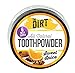 The Dirt All Natural Tooth Powder | Gluten Free, Natural Teeth Whitening with Essential Oils, No Added Sweeteners, Artificial Flavors or Colors, Fluoride Free | Sweet Spice | 3 Month Supply primary