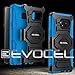 Evocel Galaxy Note 7 [New Generation] Rugged Holster Dual Layer Case [Kickstand][Belt Swivel Clip] For Galaxy Note 7 (2016 Release), Blue (EVO-SAMNOTE7-XX02)