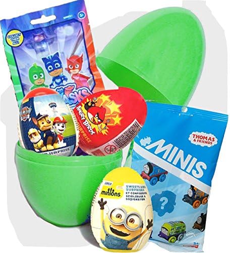 JJCkids Surprise Egg Birthday Present With Blind Bags Boys & Girls Large Surprise Eggs