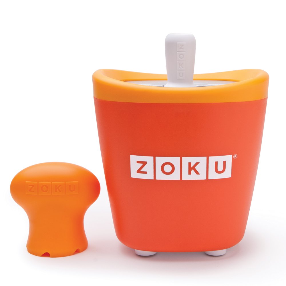 Zoku Single Quick Pop Maker, cast-aluminum, Orange