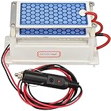 ATWFS DC 12v 10g/H Car Ozone Generator Air Purifier Ozonizer Cleaning Ozone Ceramic Plate Air Sterilizer