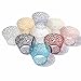 Coolrunner 48pcs Cupcake Wrappers, Cupcake Holders, Flower Vine Filigree Cutout Lace Cupcake Wrapper Wraps Liner for Wedding Party Cake Decoration