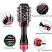 Anmire One Step Hair Dryer Brush, Hot Air Blower Brush Styler, Upgrade Feature Interchangeable Anti-scald Negative Ion Hair Straightener Curler Brush with Smooth Frizz for All Hairstyle, H0001thumb 3
