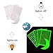 Airbin Glow in The Dark Stars Decals Stickers Pack of 446,408 Stars,1 Moon, 36 Meteor Tail and 1 Constellation Guide,Luminous Stars, Brightest Glowing Stars Decal, Wall Stickers for Kids