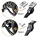 Sataway Bike Kickstand Adjustable Center Mount Aluminum Alloy Bicycle Kickstand for 24