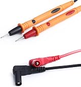 Dolaso 1 Pair Multimeter Test Leads 1M CAT III 1000V 10A with Crocodile Clips view 3