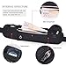 OUO Running Belt Waist Bag Waterproof for iPhone 6S Plus/6 Plus/6S/6 Samsung Galaxy S7 S8 Note 5 Adjustable Fanny Waist Pack Pockets Pack Runner Belt (Black)