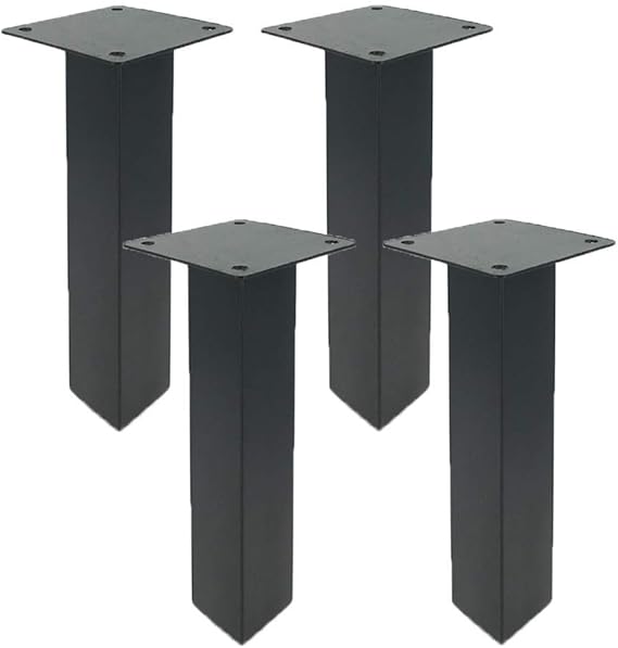 FGVBC 4 Stück Möbelbeine Verstellbare Metall Tischbeine Möbelfüße