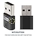 Amotus WiFi Adapter AC600 Dual Band Wireless 802.11ac Nano Wifi Receiver USB Network Dongle for Windows XP/ Vista/ 7/ 8/ 8.1/ 10(32/64bits)/ Linux/ MAC OS