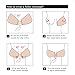 SNUG STAR Wings-shaped Strapless Self Adhesive Silicone Invisible Push-up Backless Bras ,Reusable and Washable,For Dress, Wedding ,Bikini 2 Pack (CUP B (80A 85A 70B 75B), Nude and Black)