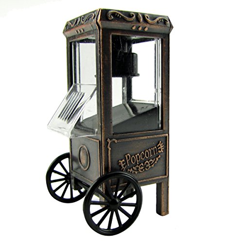 Treasure Gurus 1:16 Scale Miniature Popcorn Machine Diorama Accessory Die Cast Pencil Sharpener
