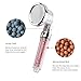 i-Mate Tri-Function 30% Water Saving Shower Head Plus Ionic Filter Handheld Showerhead with 200% Turbocharged Pressure and Energy Ball Filtration for Fixing Dry Skin & Hair loss
