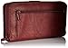 Buxton Women's Heiress Ensemble Clutch, Burgundy, One Size