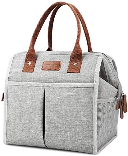 Lunch Bag for Women & Men, Large Insulated Lunch Box Cooler Tote Bags, Adult Reusable Lunch Boxes with Water Resistant…