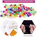 Pony Beads, Shynek 24 Colors Plastic Pony Beads Friendship Bracelet Beads for Jewelry Bracelets Making and Hair Braids, Assorted Rainbow Colors