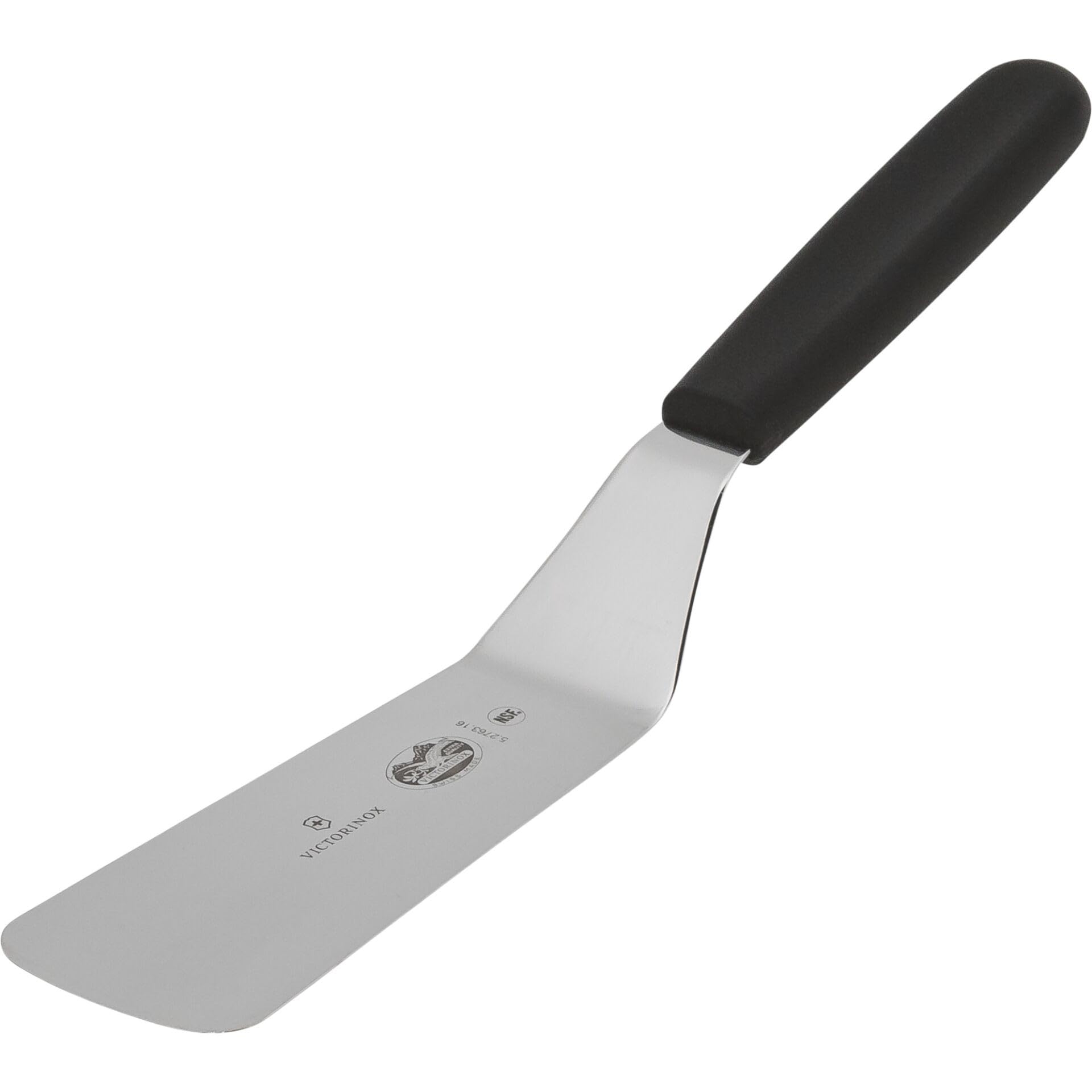 Victorinox Offset Shaped"Swiss Classic" Spatula, Nylon, Black, 25 x 5 x 5 cm,5.2763.16