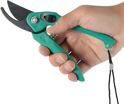 Amazon Nancylyebr 剪定鋏 園芸用 剪定ばさみ 剪定 ガーデニング 園芸用ハサミ はさみ ハサミ 軽量 使い勝手安全ロック付き 盆栽剪定 庭木 盆栽 生花 果樹 植木のお手入れ 庭園作業 刈り込みばさみ 園芸用はさみ