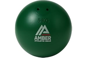 Amber Fight Gear Precision Performance Iron Shot Put Versatile Training and Competition Excellence with Sturdy Cast Iron Build and Durable Polyurethane Coating