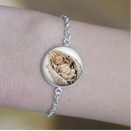 Bijoux Commemoratifs Pour Maman Perte D Un Bebe Ou Enfant Bracelet A Piece Of My Heart Is In Heaven Amazon Fr Cuisine Maison