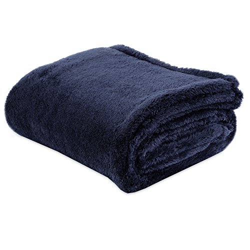 Berkshire Blanket ExtraFluffy Fuzzy, Warm, UltraSoft Plush Throw, 55