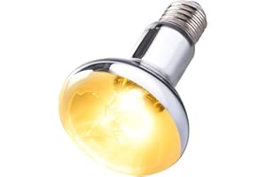 YauldSun 100W UVB UVA Reptile Basking Heat Light Bulbs UV Sun Lamp for Bearded Dragon Lizard Tortoise Turtle Amphibian 1 Pack