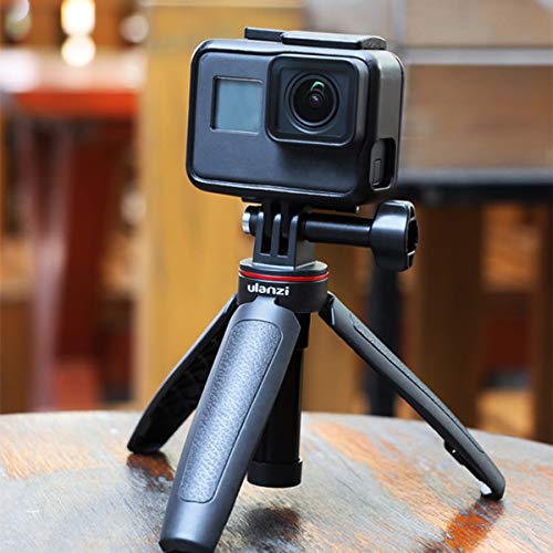 Ulanzi MT-09 Extension Pole Tripod, Mini Selfie Stick Tripod Stand Handle Grip for GoPro 8 7 6 5 4 Max DJI OSMO Action Insta360 One X SJCAM Vlogging