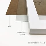 pf+a Real Glass White A4 Frames Multipack 4 x 21x29.7cm view 5