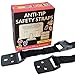SmartChild Anti Tip Safety Straps | Anchor Flat Screen TV or Furniture to Wall | Extra Strong Metal (Nickel Effect) | Baby & Child Proof, Seniors Safety, Earthquake & RV Protection (2 x Black Straps)