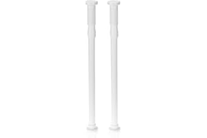 Roe & Moe Telescoping Window Security Guard Bars Prevent Forced Entry - extends from 17-27 inches (2-Pack)