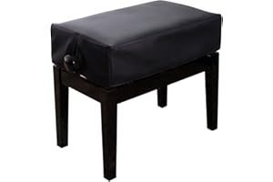 mooson Adjustable Piano Bench Dust Cover Waterproof and Scratch-Resistant Covers Only