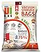 DIBAG Space Saver Vacuum Storage Bags - 6 Premium Travel Space Bags - Bag Size: Extra Large 100x80 cm - 2X Sealed Compression Plastic Bags for Clothing Storage, Clothes Bedding & Packing