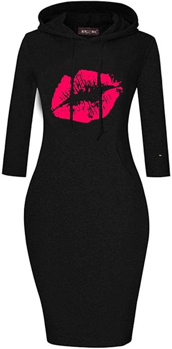 full length hoodie dress