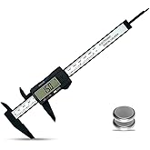 VIECAM 0-6 Inches Digital Caliper with Large LCD Screen and Auto-Off Feature | Inch &amp; Metric Conversion Measuring Tool, Perfect for Household/DIY Measurement