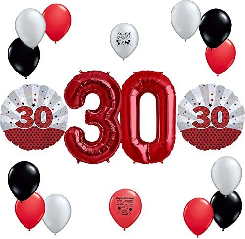 Happy 30th Birthday Balloon Set