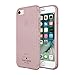 Kate Spade New York Flexible Glitter Case for iPhone 8 - also compatible with iPhone 7, iPhone 6/6s - Rose Gold Glitter