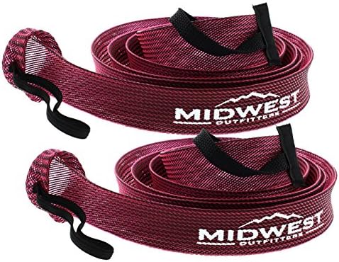 Midwest OutfittersRod Socks - Fishing Rod Sleeve Cover Fishing Pole Covers for Spinning Baitcaster and Youth Fishing Pole Sizes - Multiple Sizes and Colors