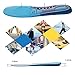 Bringsine Massaging Insoles -Shoe Inserts for Running, Hiking - for Men & Women, Extra Protect Foot Cushion - Advanced Design Gel Absorb Shock (US Men Size:8-12)