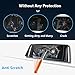 TTCR-II Navigation Display Screen Protector Compatible With BMW X5 X6, Tempered Glass Touchscreen Protective Film Compatible With BMW F15/F85 2014-2018 and F16/F86 2015-2019 [10.2” Trapezoid]