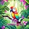Livro Papagaio Piko e o Segredo da Selva - para crianças a partir de 3 anos (Livro infantil)