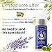 Organic Foot butter Balm Treatment to Heal, Repair, Smooth and Soften Dry Cracked Itchy Peel Skin. Best Callus Remover. Natural Heel Cream Moisturizer for Soft and Healthy Feet Care, Free Pumice Stonethumb 1